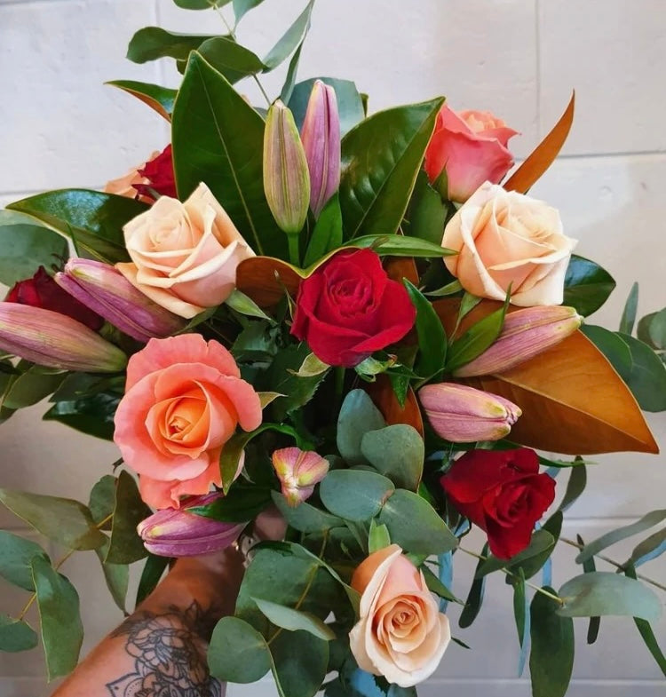 Roses & Lillies Bouquet