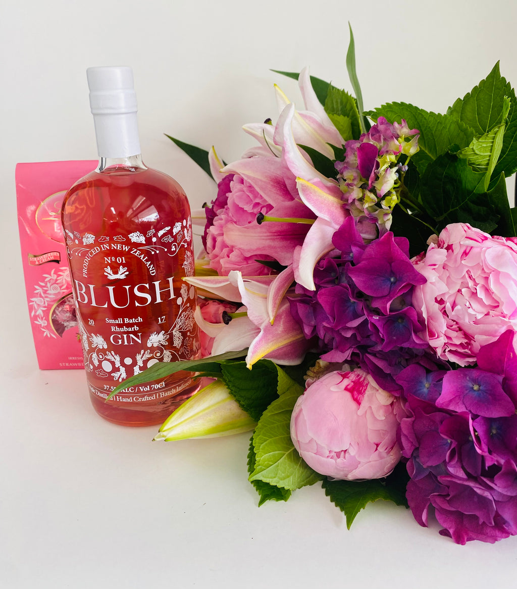 Tickled Pink  - Bouquet & Blush Gin Gift Pack