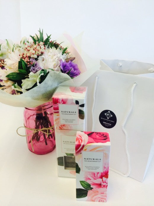 Posy & Pamper products in Gift Bag